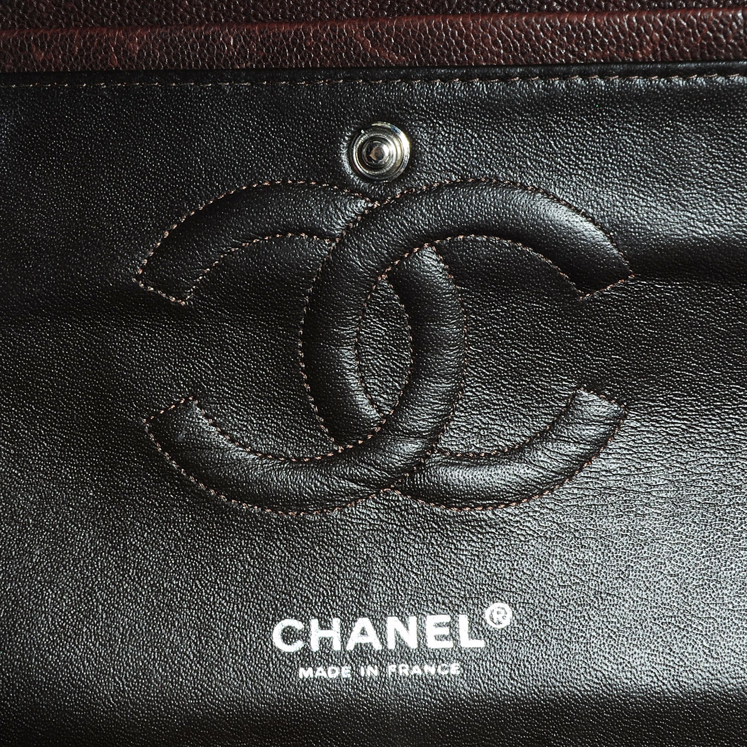 Chanel Washed Caviar 2.55 Reissue 225 Flap Brown 7 of 8