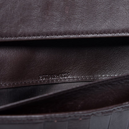Gucci Guccissima Signature Dice Continental Wallet Chocolate 13 of 14