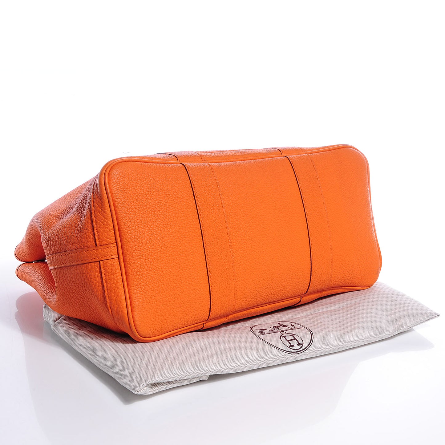 Veau Negonda Garden Party Tote MM 36 Orange