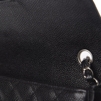 Chanel Caviar Quilted East West Flap Black 14 of 14