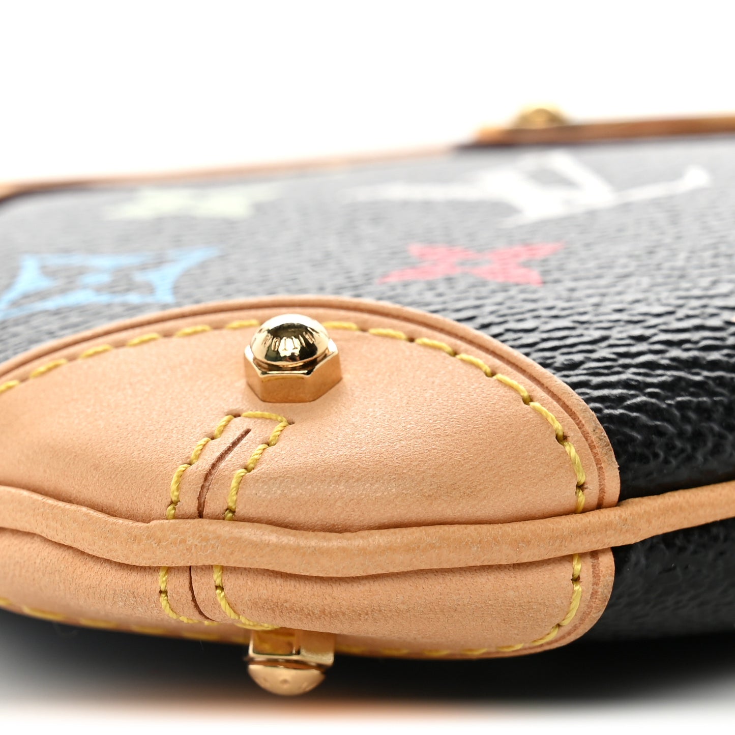 Monogram Multicolor Pochette Milla MM Black