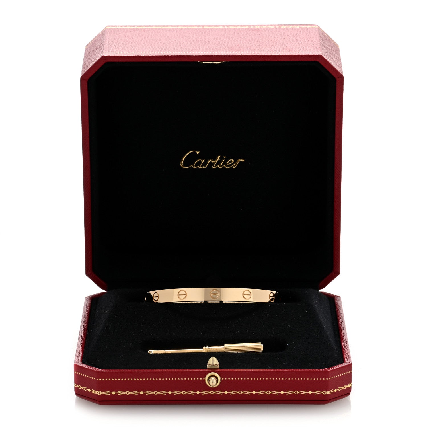 Cartier 18K Yellow Gold LOVE Bracelet 17 5 of 5