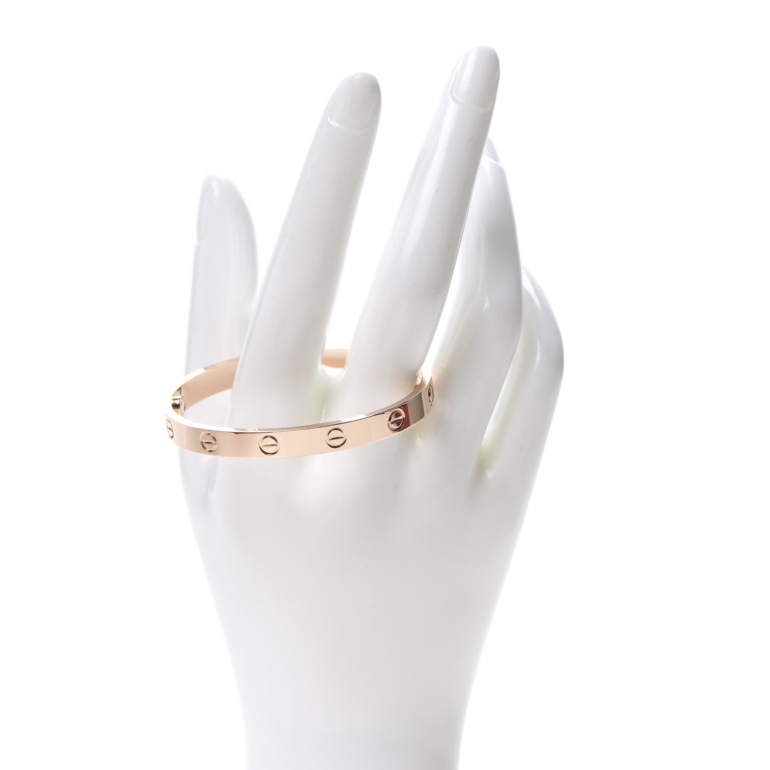 Cartier 18K Pink Gold LOVE Bracelet 16 2 of 7