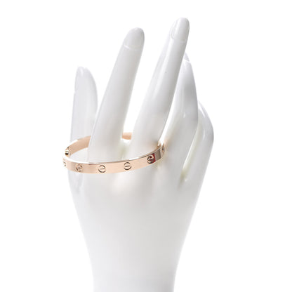 Cartier 18K Pink Gold LOVE Bracelet 16 2 of 7