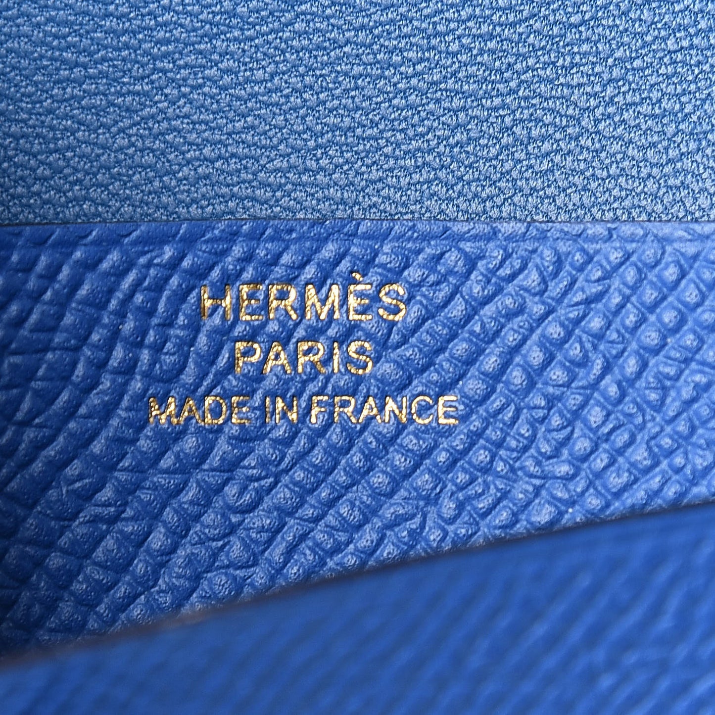 Epsom Bearn Card Holder Wallet Bleu Zellige