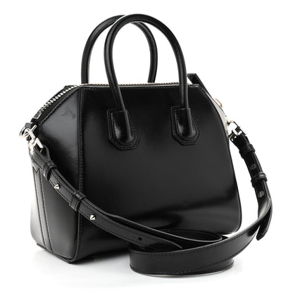 Givenchy Shiny Lord Calfskin Mini Antigona Black 3 of 9