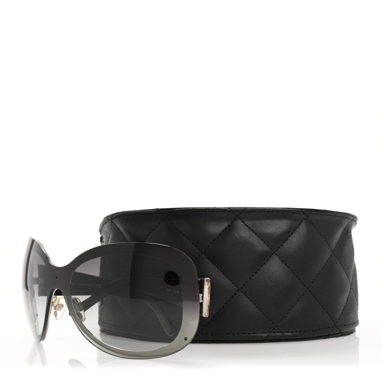 Quilted CC Sunglasses 4159 Black