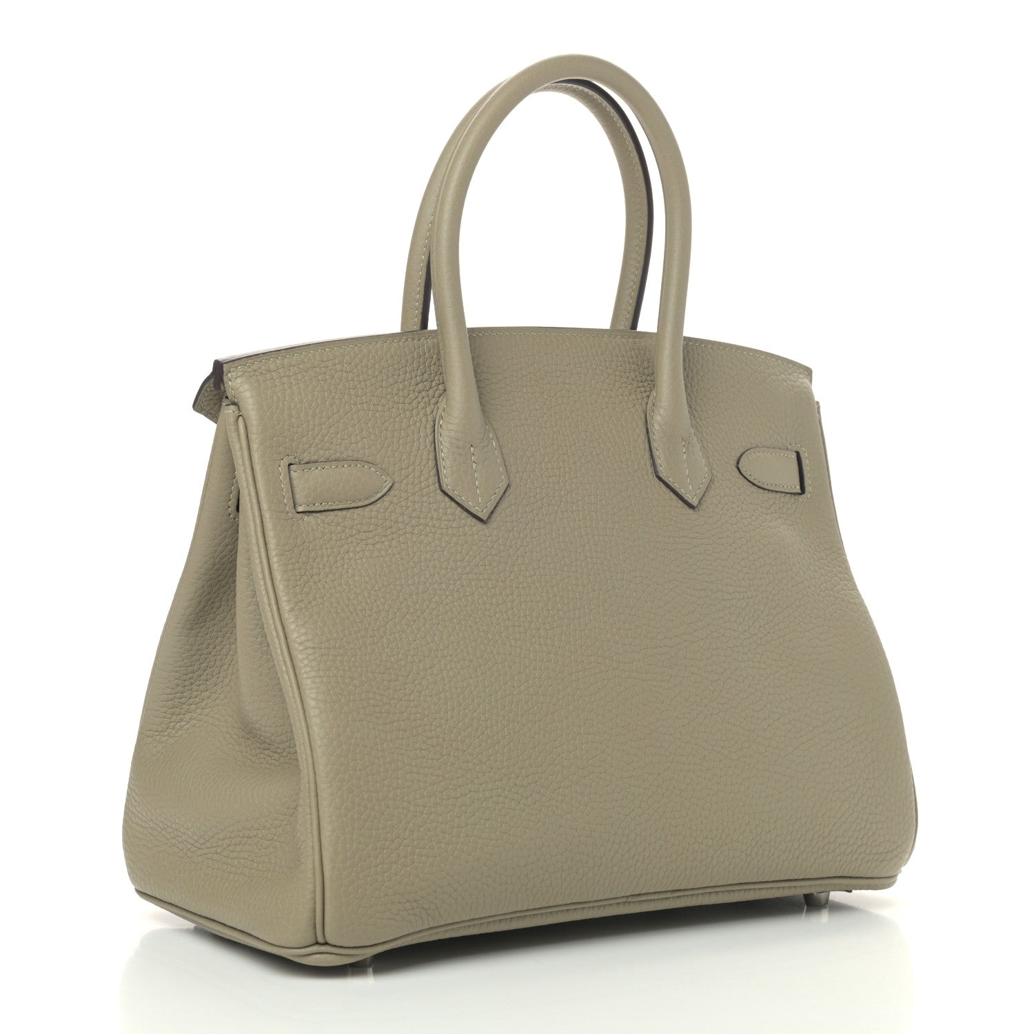 Hermes Taurillon Clemence Birkin 30 Sauge 3 of 10