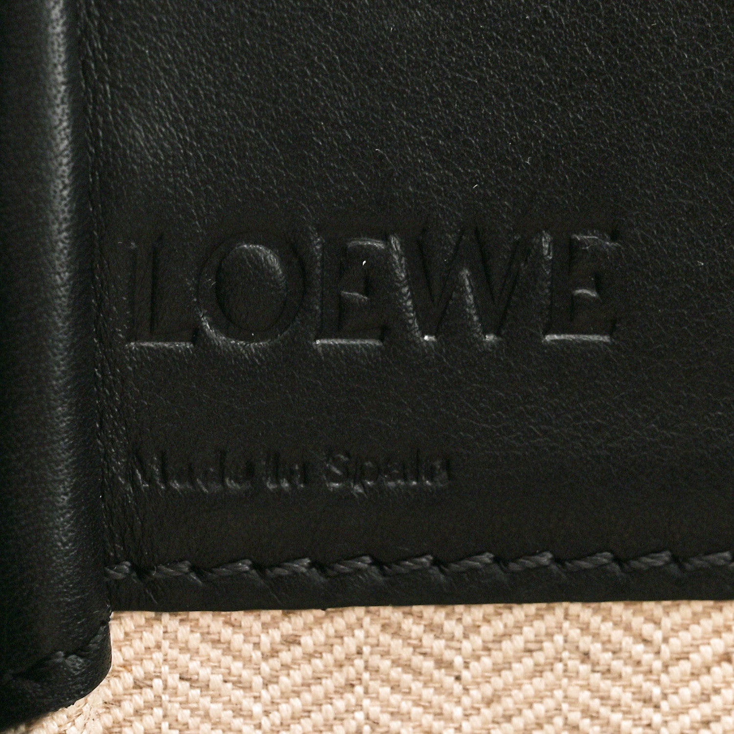Loewe Calfskin Mini Hammock Shoulder Bag Black 6 of 10