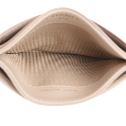 Chanel Goatskin Quilted 19 Card Holder Beige 4 of 7