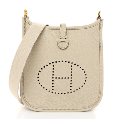 Hermes Taurillon Clemence Amazone Evelyne TPM Beton 1 of 11