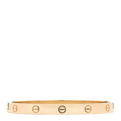 Cartier 18K Yellow Gold LOVE Bracelet 18 3 of 9