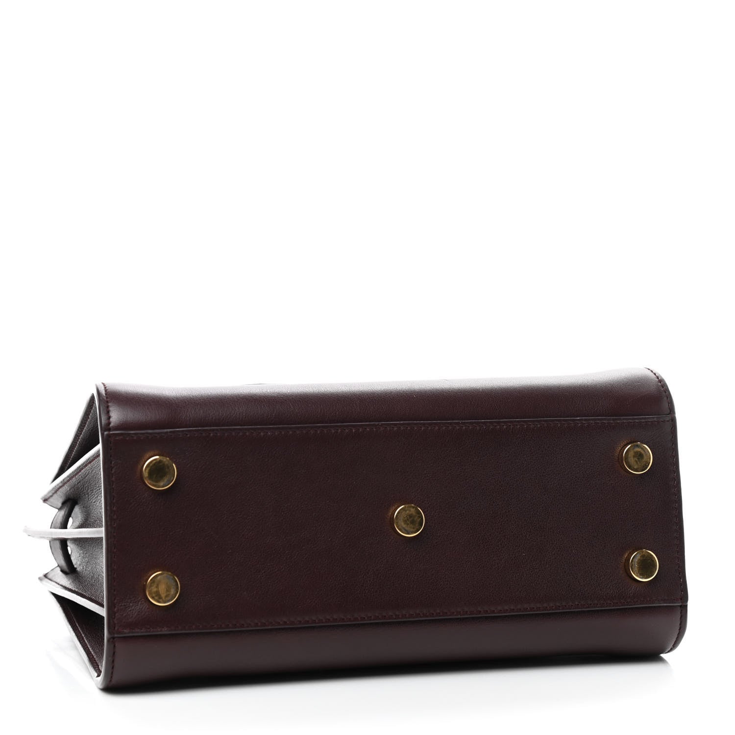 Saint Laurent Calfskin Nano Sac De Jour Dark Amaranto 4 of 11