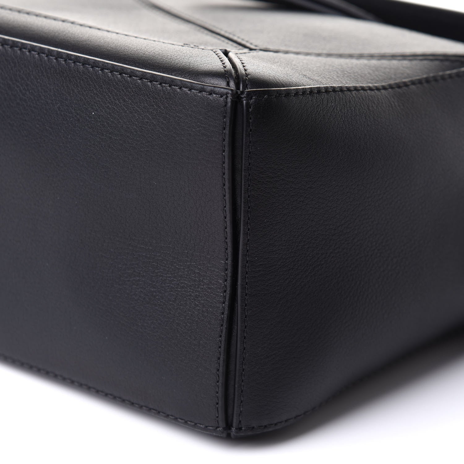 Loewe Calfskin Small Puzzle Bag Black 9 of 10