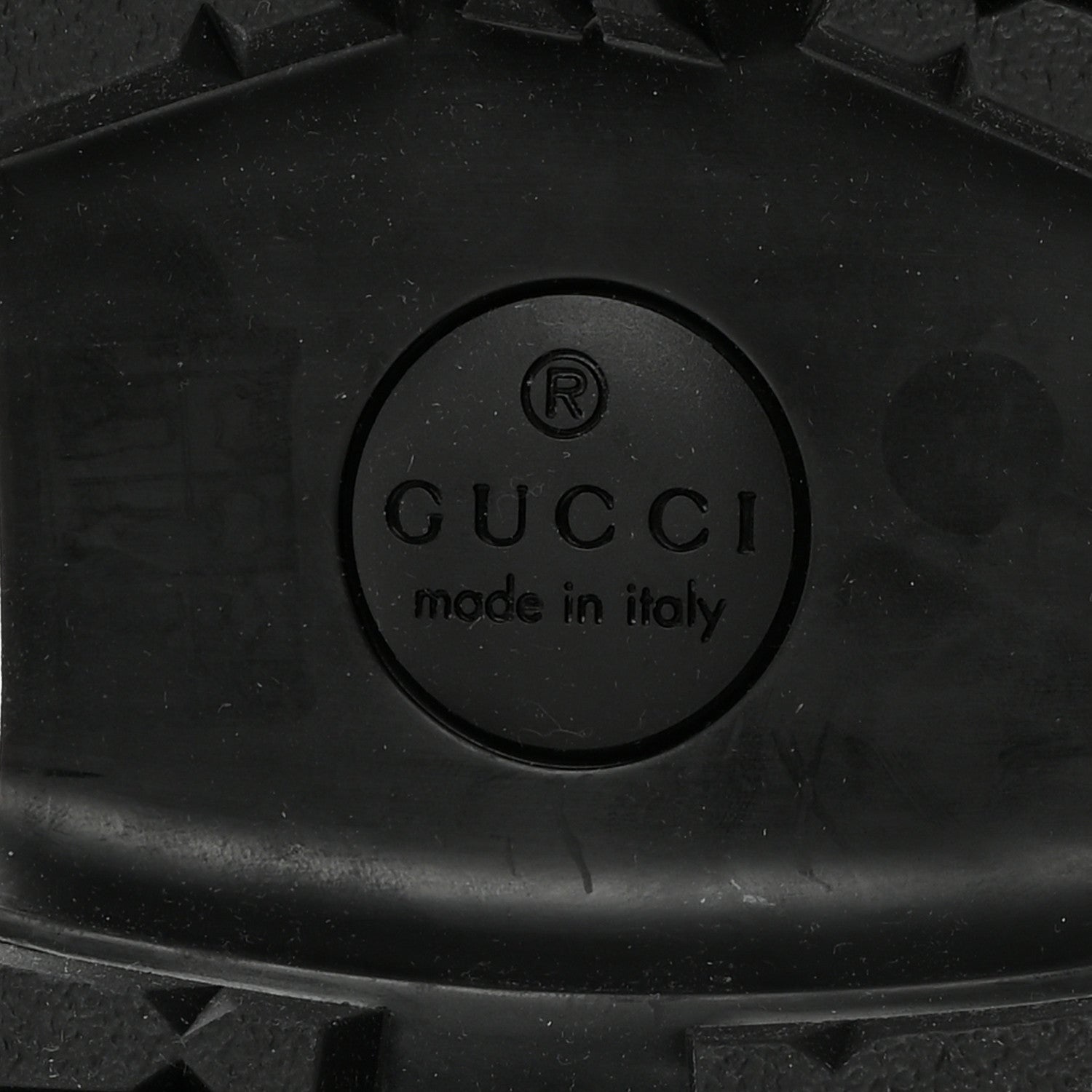 Gucci Cordovan Lux Womens Jeanne Platform Lug Sole 30/45mm Loafers 37 Black 6 of 9