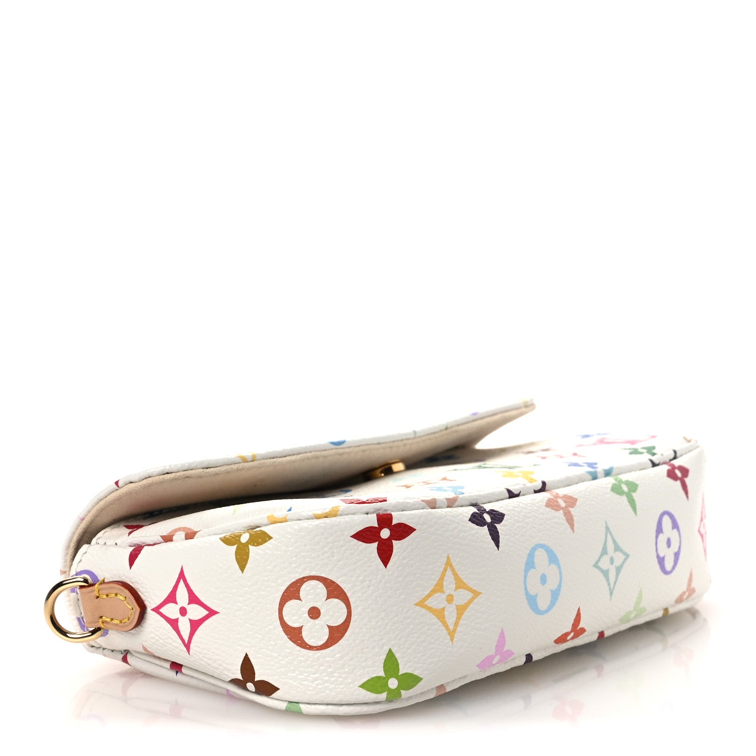 Louis Vuitton LV X TM Monogram Multicolor Ivy Wallet On Chain White 4 of 13