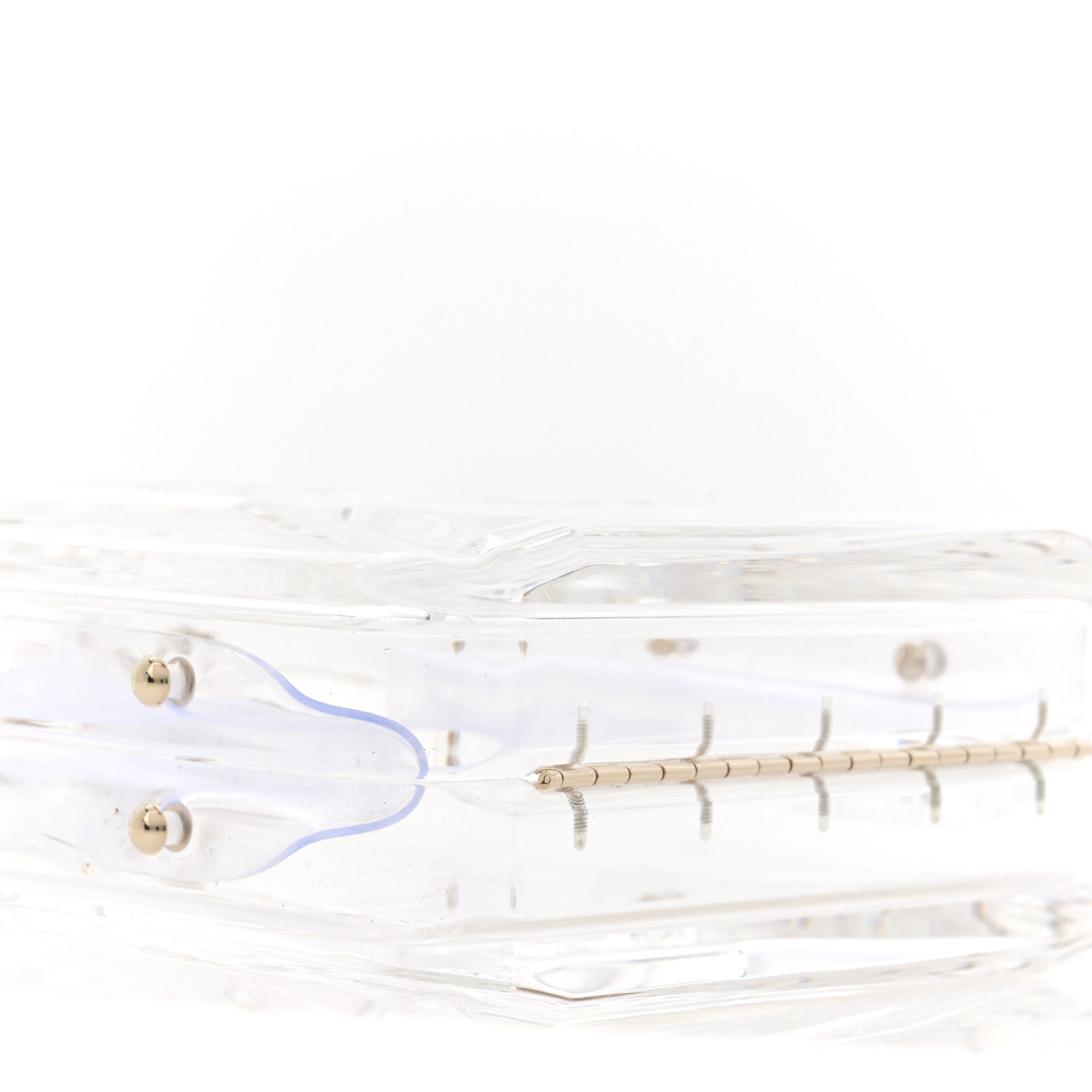 Chanel Plexiglass Dubai by Night Gas Tank Clutch 8 of 10