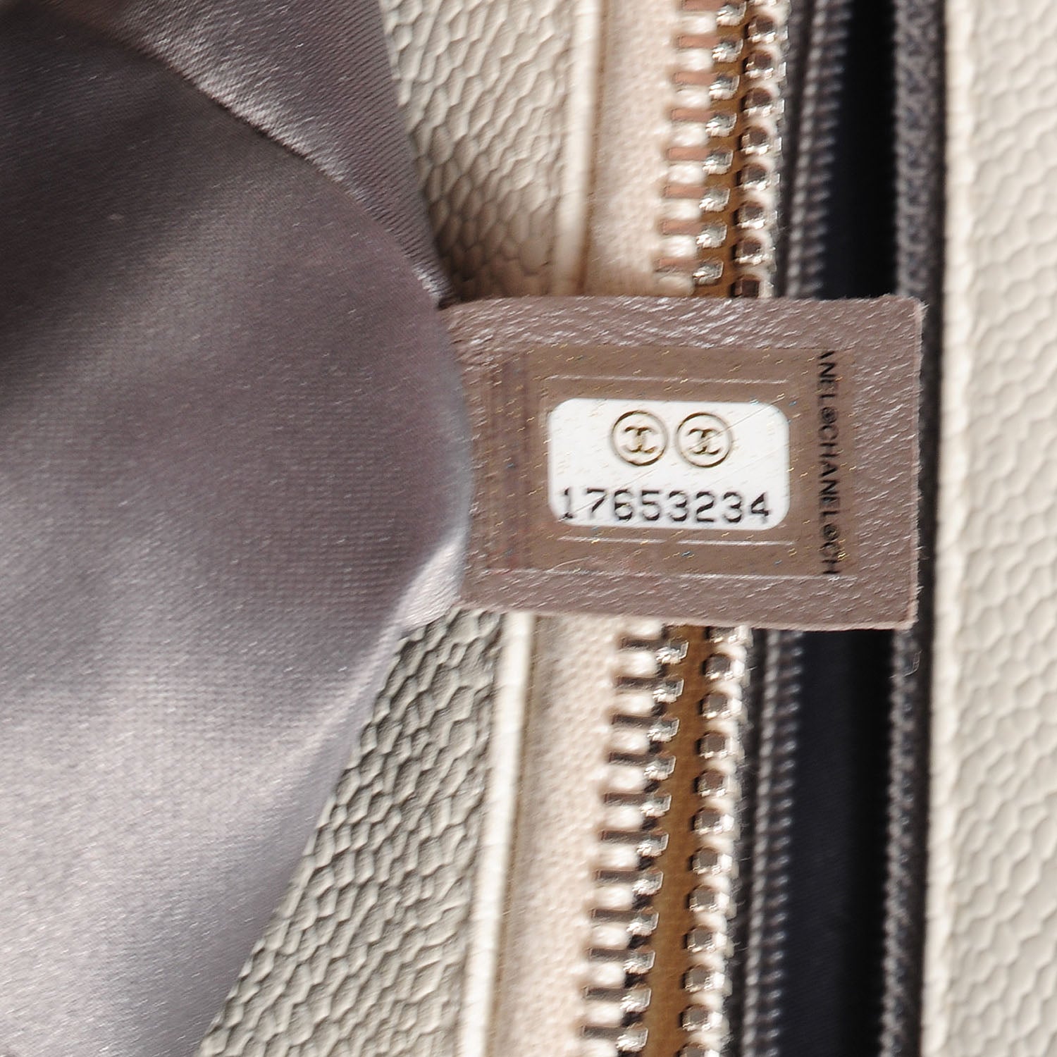 Chanel Caviar Quilted Grand Shopping Tote GST White 8 of 8