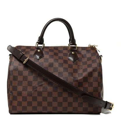 Louis Vuitton Damier Ebene Speedy Bandouliere 30 1 of 9