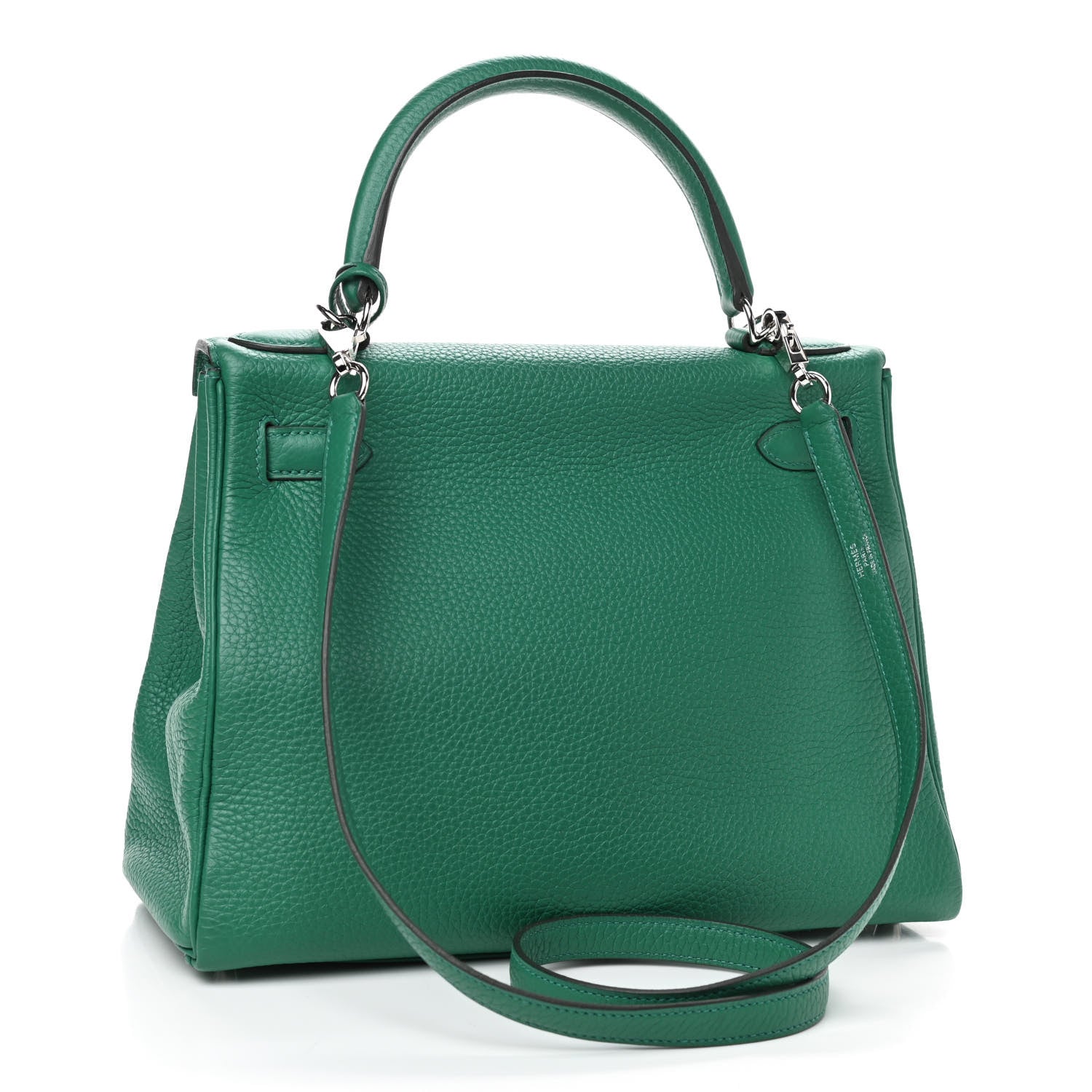 Hermes Togo Kelly Retourne 28 Vert Vertigo 3 of 11
