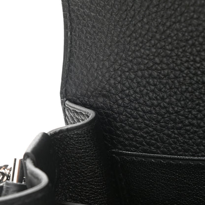 Hermes Taurillon Clemence Sac Roulis 23 Black 10 of 13