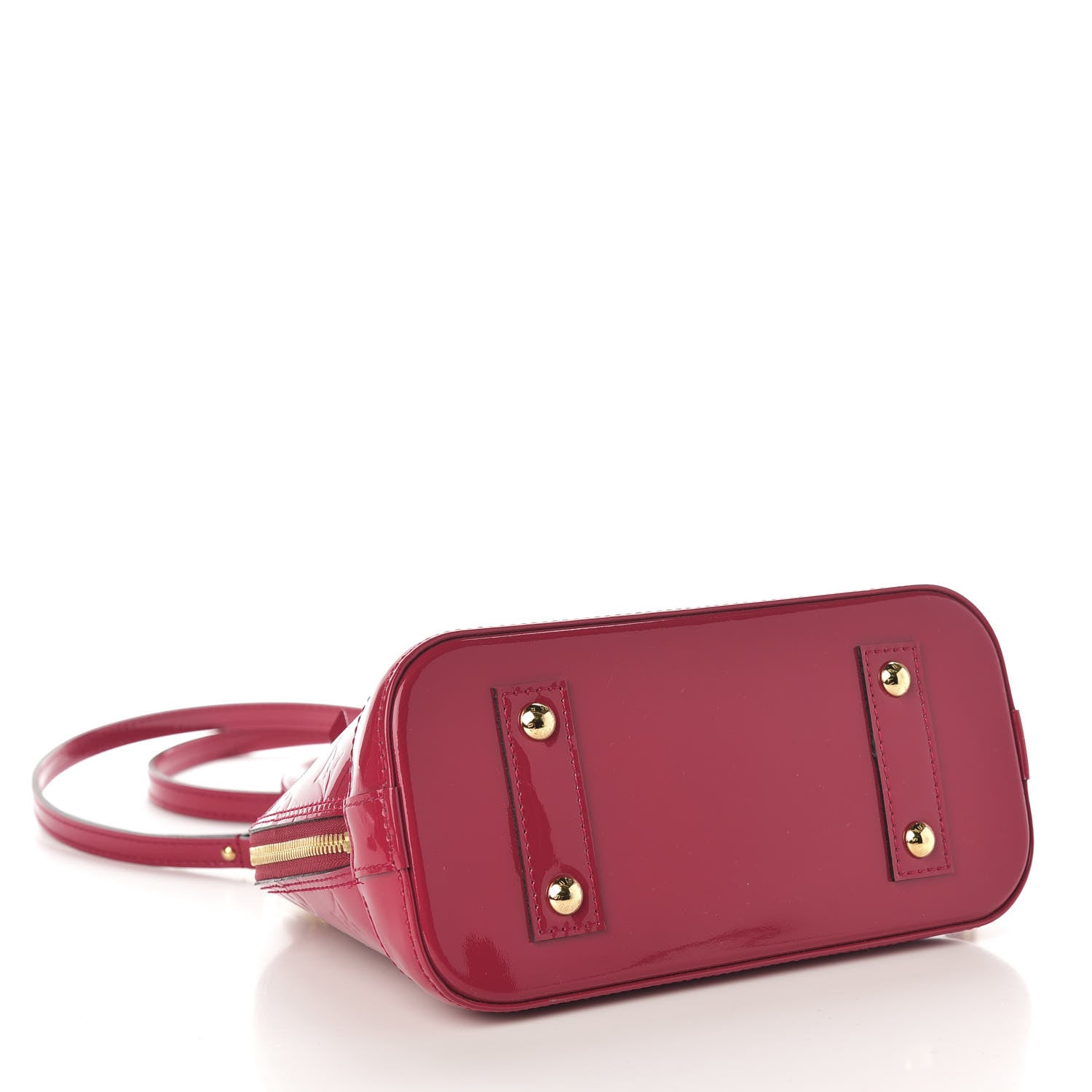 Louis Vuitton Vernis Alma BB Rose Indien 4 of 9