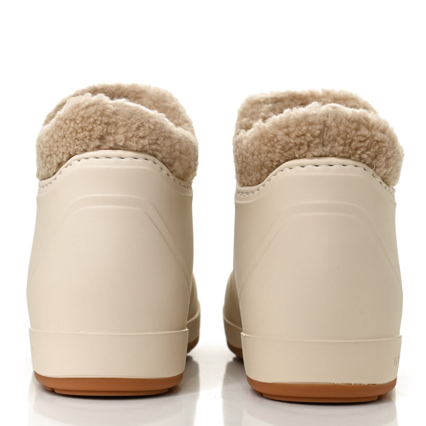 Rubber Wool Womens Crossy Ankle Boots 35 Mystic White Butterscotch