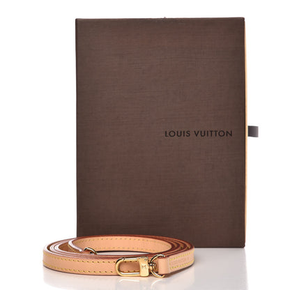 Louis Vuitton Vachetta 12mm Long Shoulder Strap VVN 4 of 4