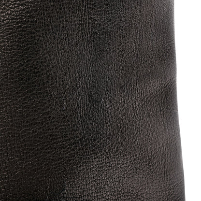 Chanel Calfskin CC Over The Knee Boots 40 Black 12 of 14