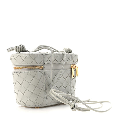 Bottega Veneta Nappa Intrecciato Small Vanity Case On Strap Agate Grey 3 of 10