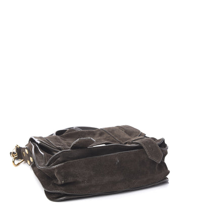 Proenza Schouler Suede PS1 Mini Pouch Messenger Bag Pepe 3 of 9