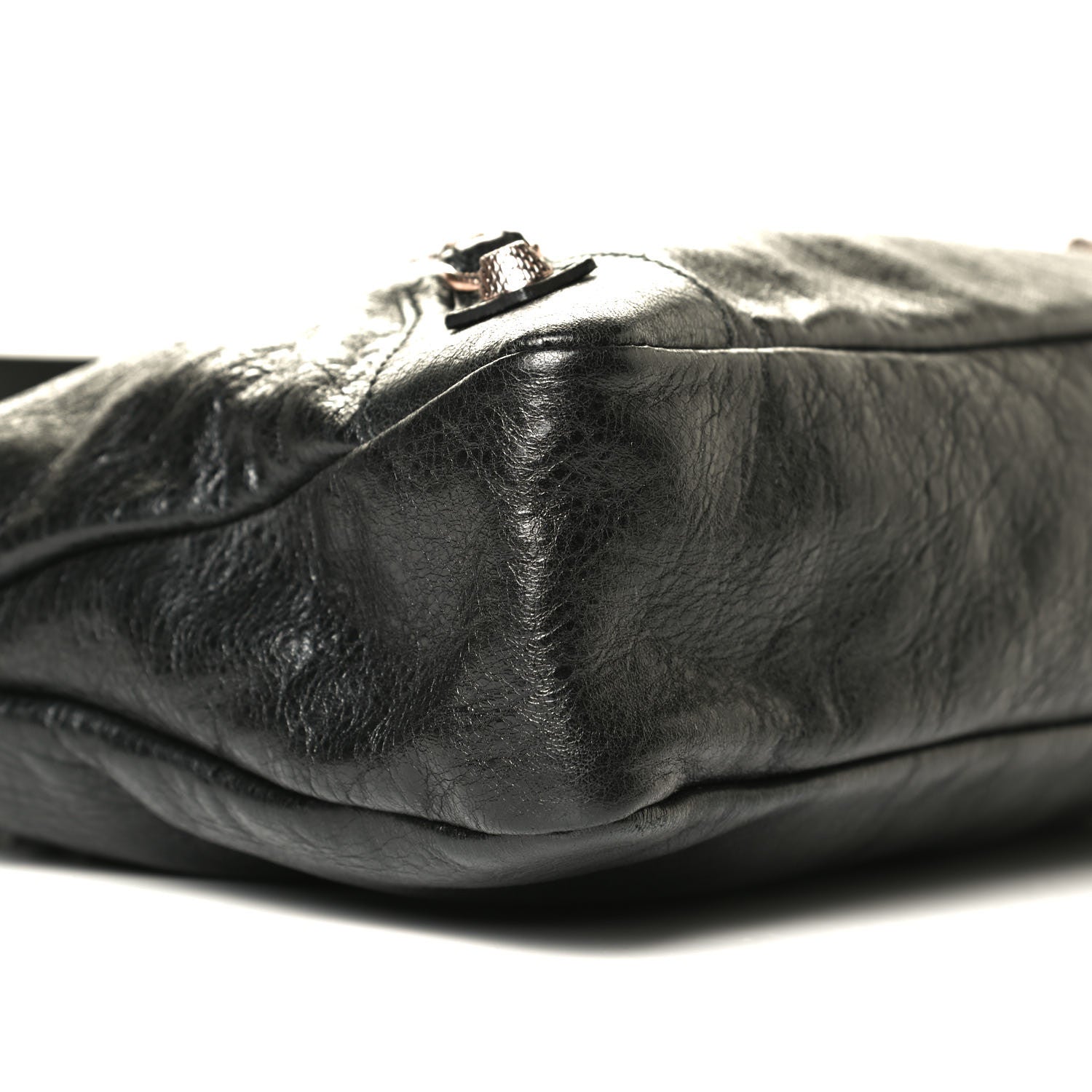 Balenciaga Agneau Giant 12 Rose Gold Hardware Town Black 7 of 9