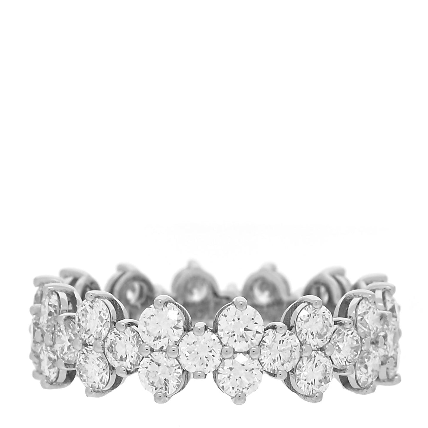 Platinum Diamond Aria Eternity Ring 50 5.5