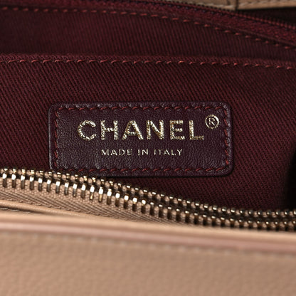 Chanel Grained Calfskin Medium Neo Executive Shopper Tote Beige 6 of 11