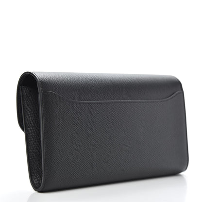 Hermes Epsom Constance Long Wallet Black 3 of 9