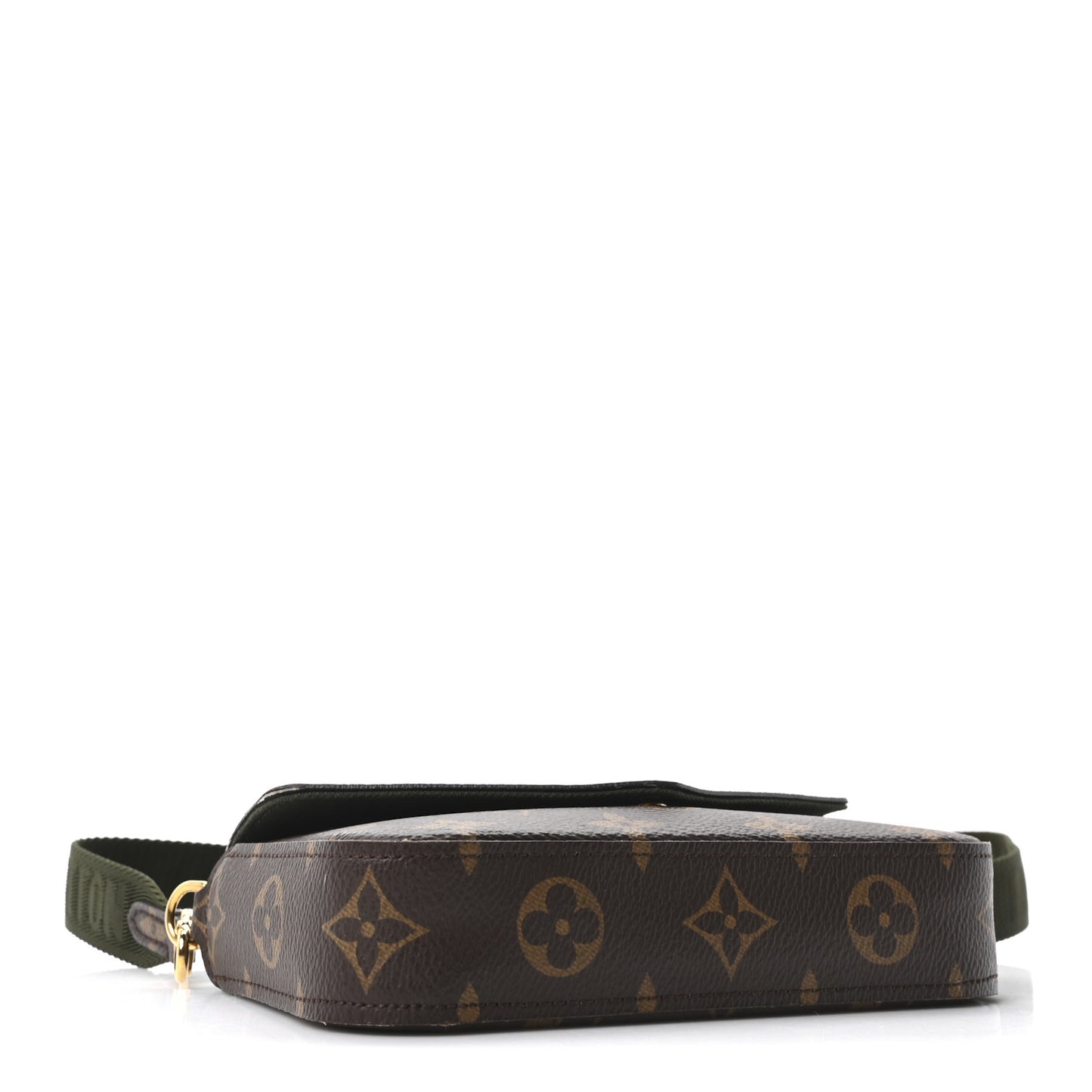 Monogram Felicie Strap & Go Kaki