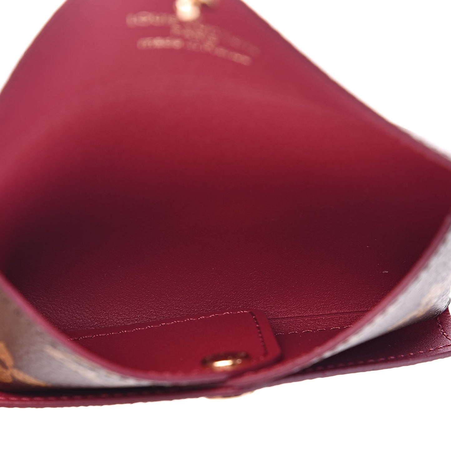Monogram Small Kirigami Pochette Insert Fuchsia