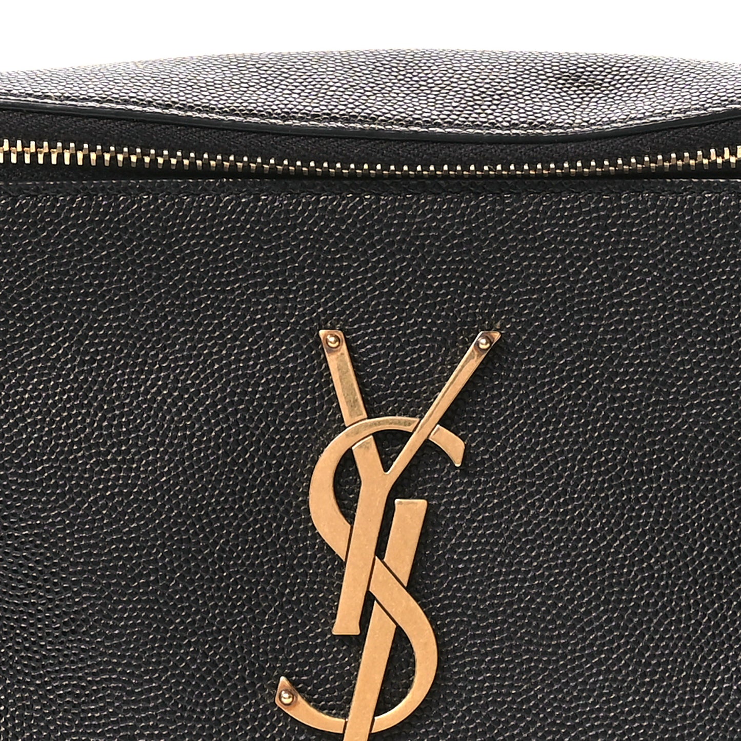 Grain De Poudre Monogram Belt Bag Black