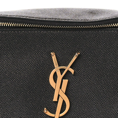 Saint Laurent Grain De Poudre Monogram Belt Bag Black 8 of 10