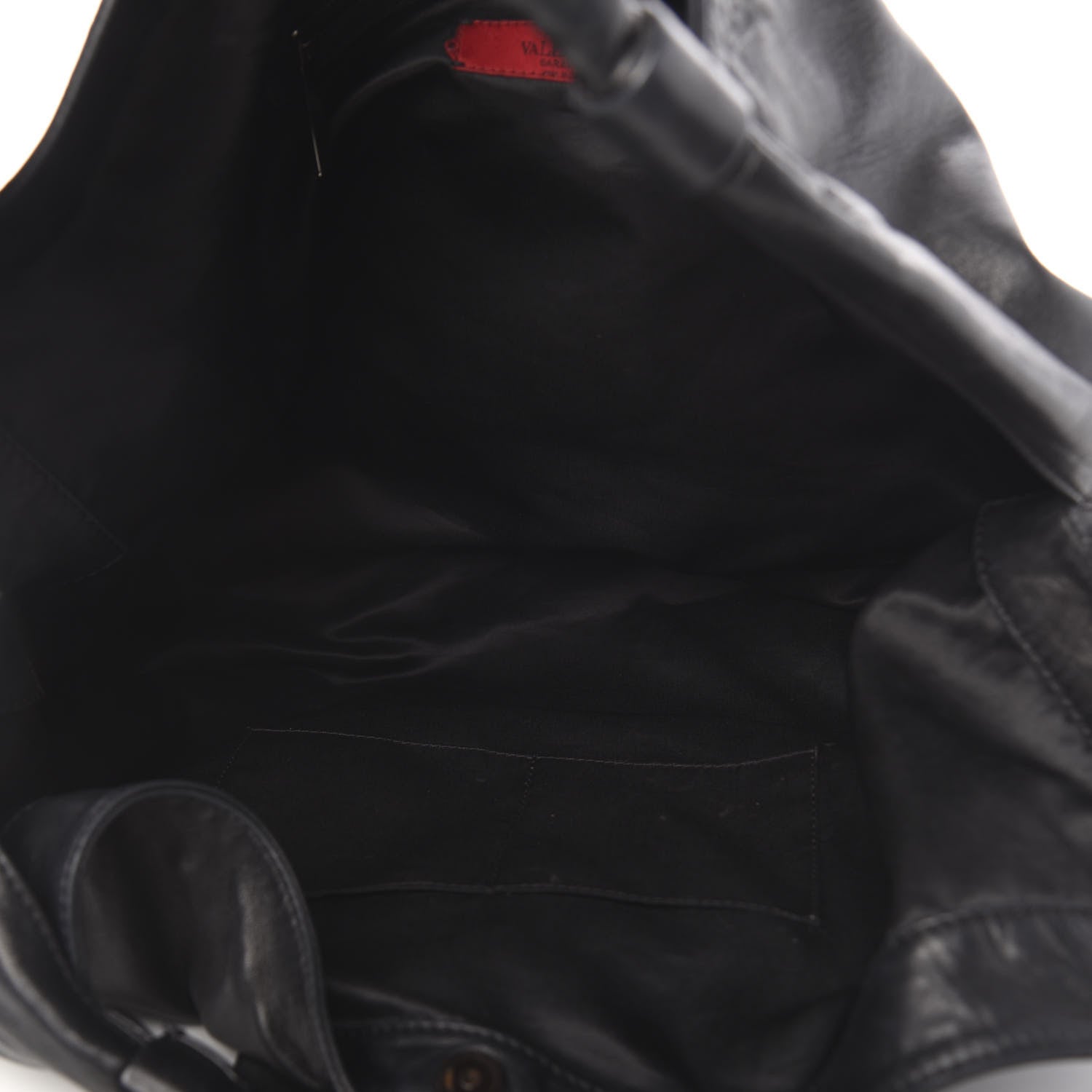 Valentino Garavani Nappa Premier Bow Hobo Black 5 of 12