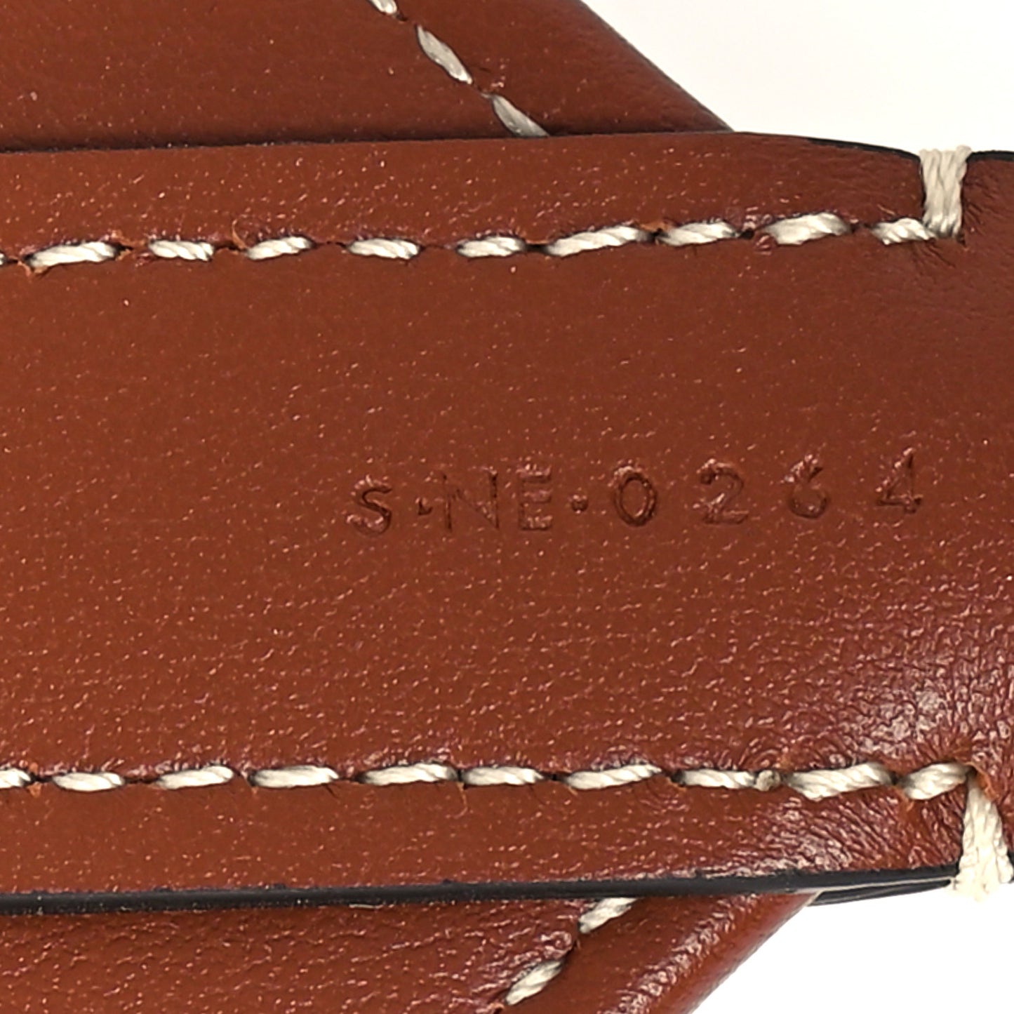 Raffia Calfskin Strap Tan