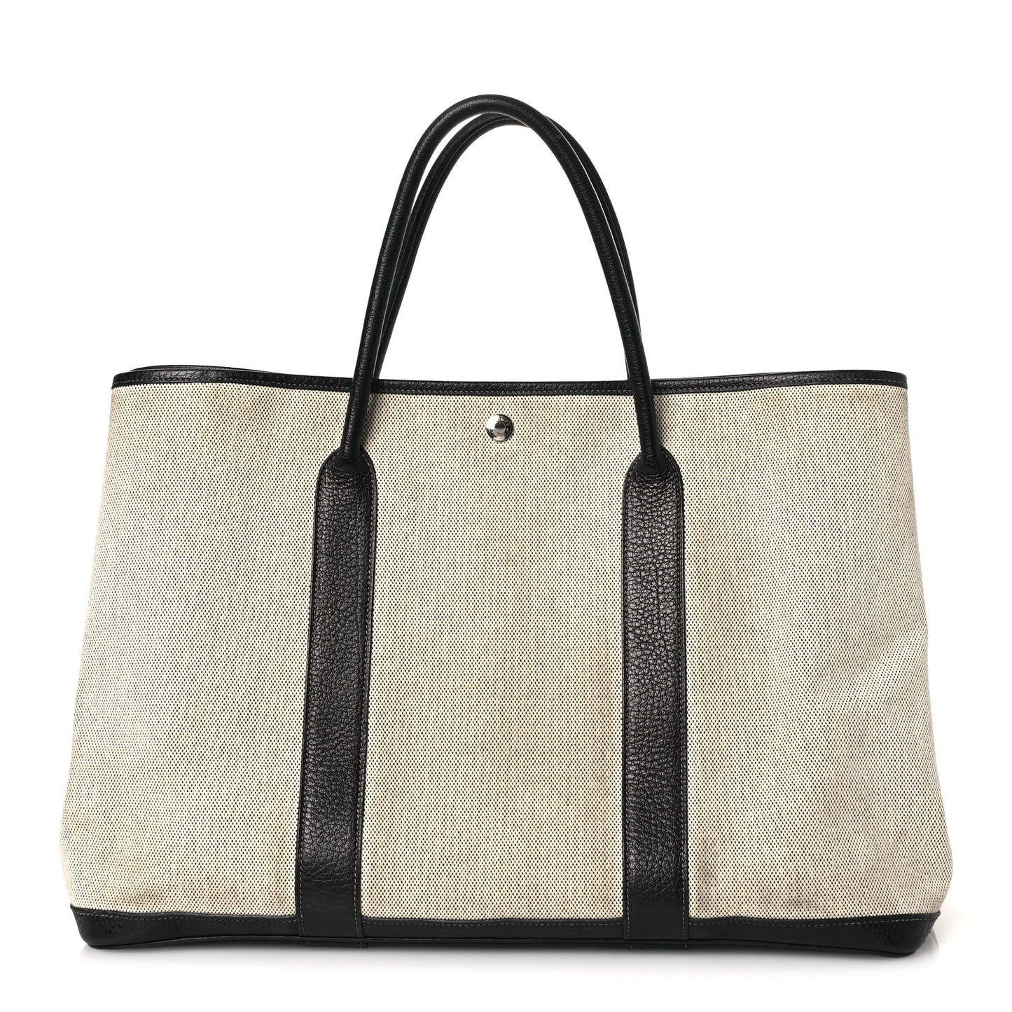 Toile Buffle Gala Garden Party Tote 49 GM Black