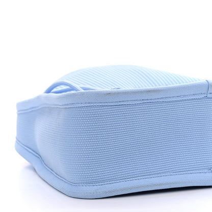 Alexander Wang Ribbed Knit Small Ryan Bag Chambray Blue 8 of 10