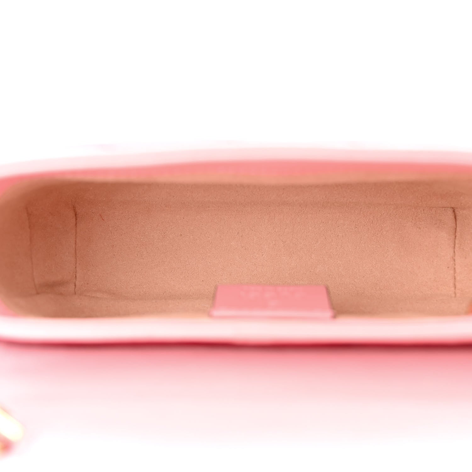 Gucci Azalea Calfskin Enamel Matelasse Diagonal Super Mini Torchon GG Marmont Shoulder Bag New Cherry Red Wild Rose 5 of 10