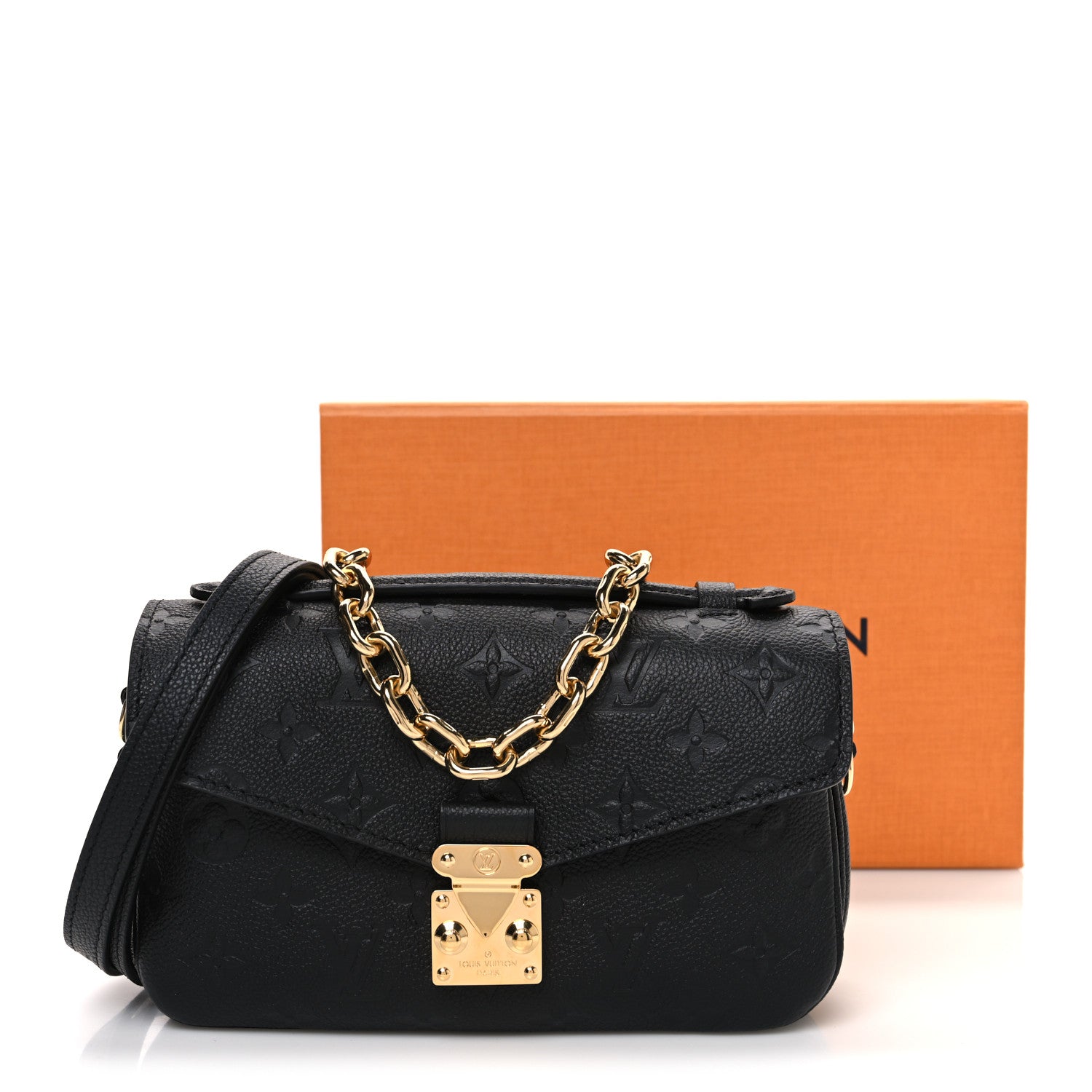 Louis Vuitton Empreinte Pochette Metis East West Black 11 of 11
