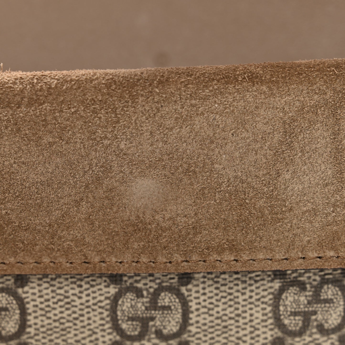 GG Supreme Monogram Super Mini Dionysus Shoulder Bag Taupe