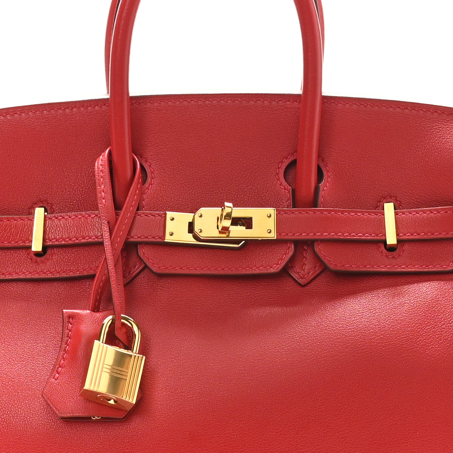 Hermes Swift Birkin 25 Rouge Casaque 8 of 10