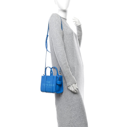 Marc Jacobs Grained Calfskin Micro The Tote Bag Scuba Pool 2 of 11