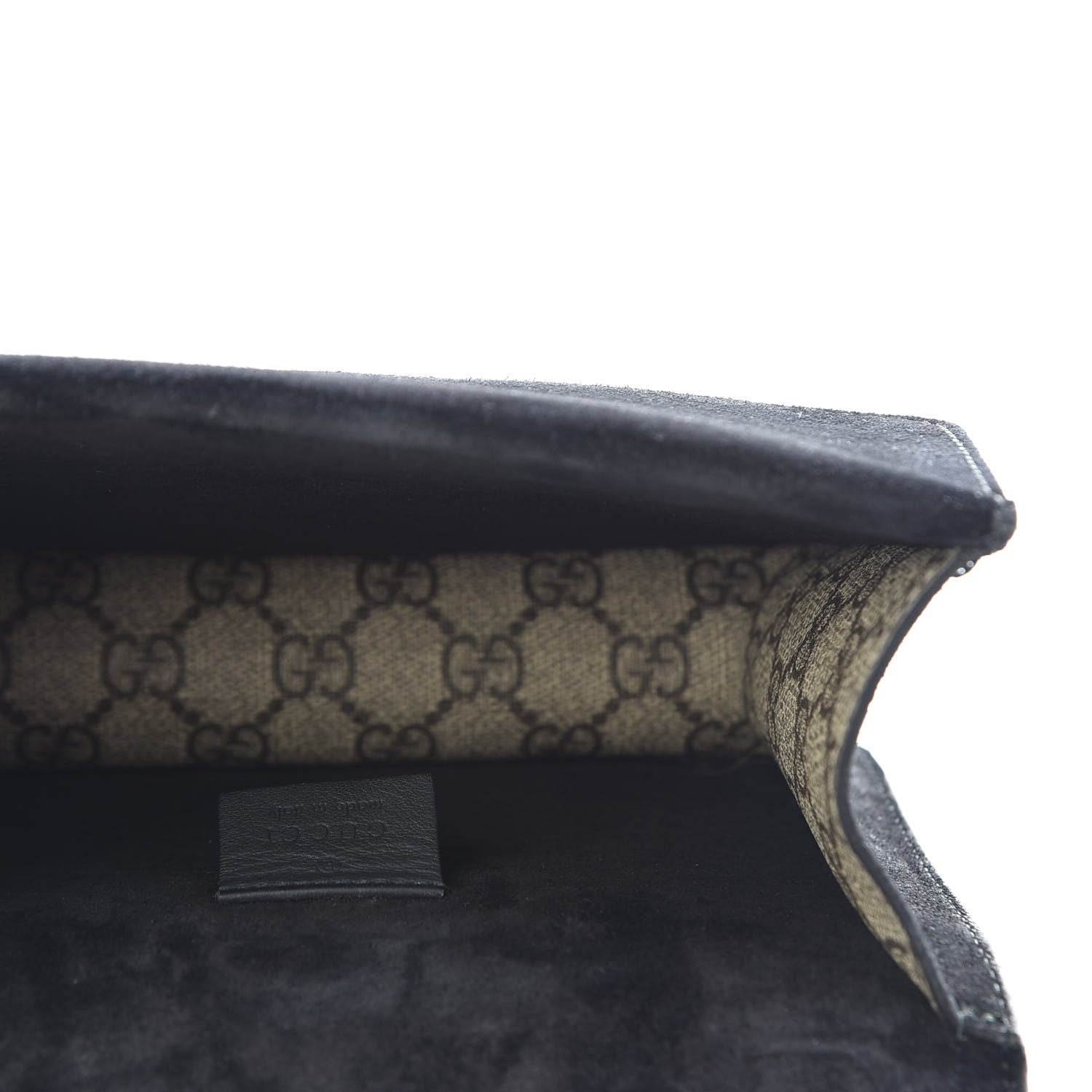Gucci GG Supreme Monogram Mini Dionysus Shoulder Bag Black 4 of 9