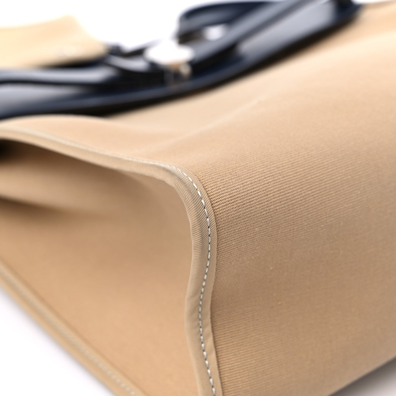 Hermes Vache Hunter Toile Herbag Zip 31 PM Trench Bleu Indigo 9 of 17